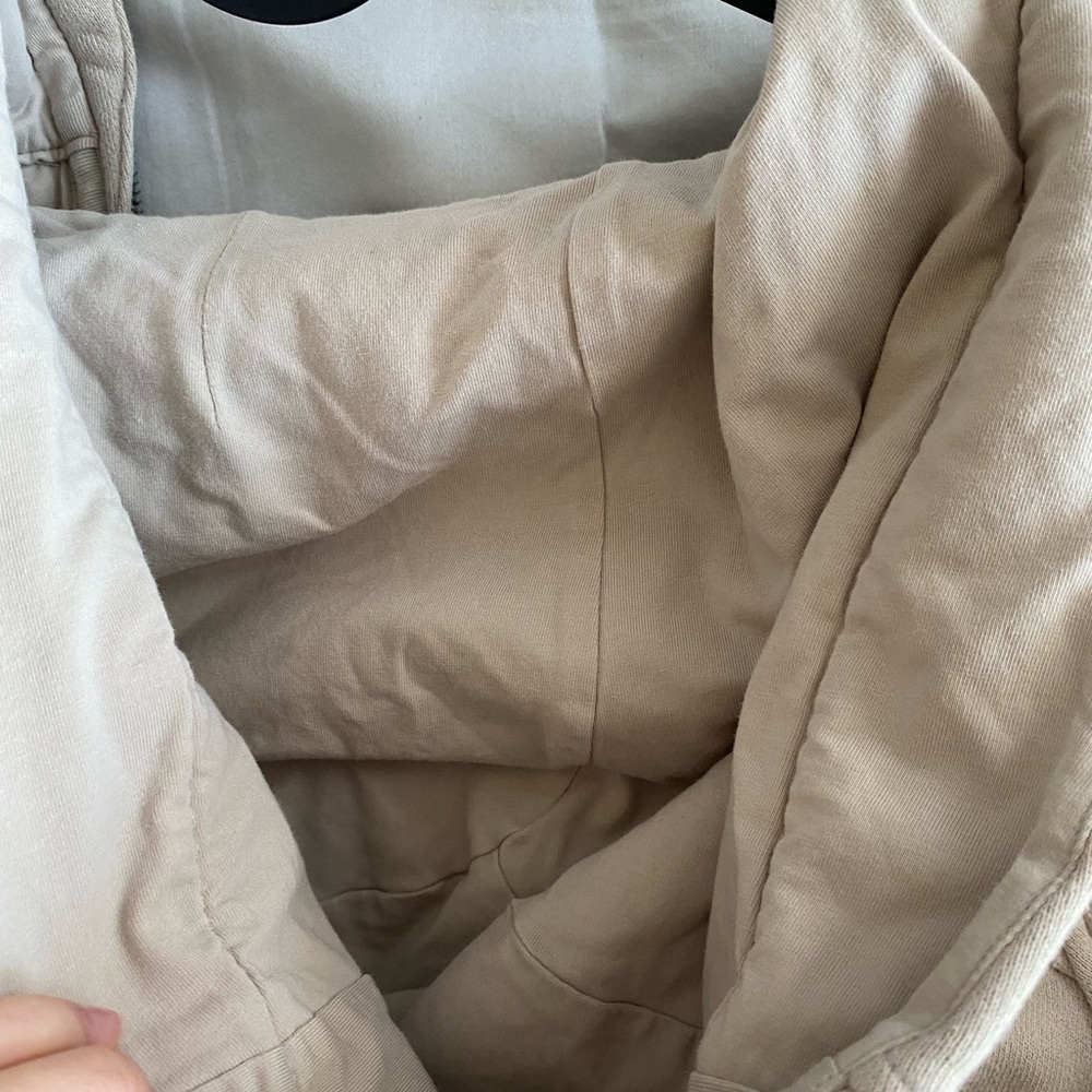 lululemon athletica Cream Zip-Up Hoodie Sweater - Picture 8 of 11